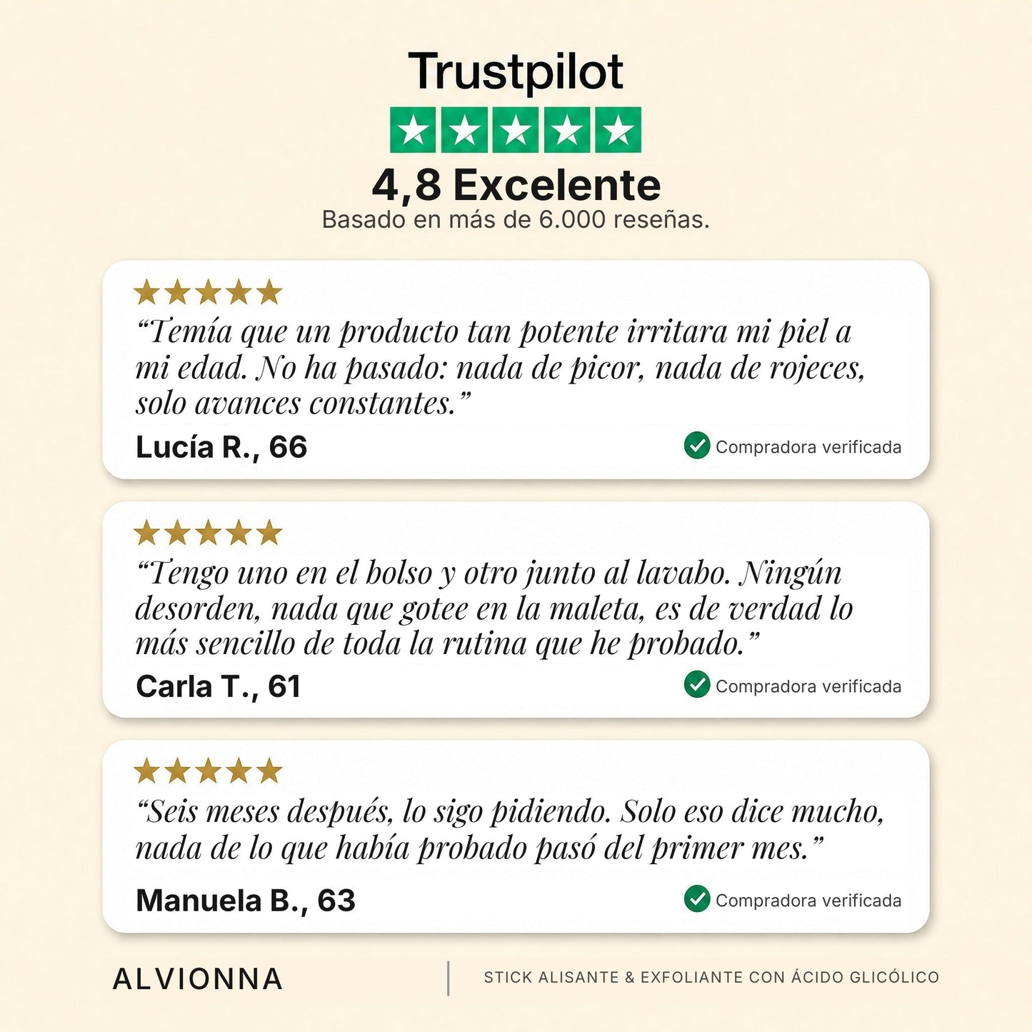 Reseñas verificadas