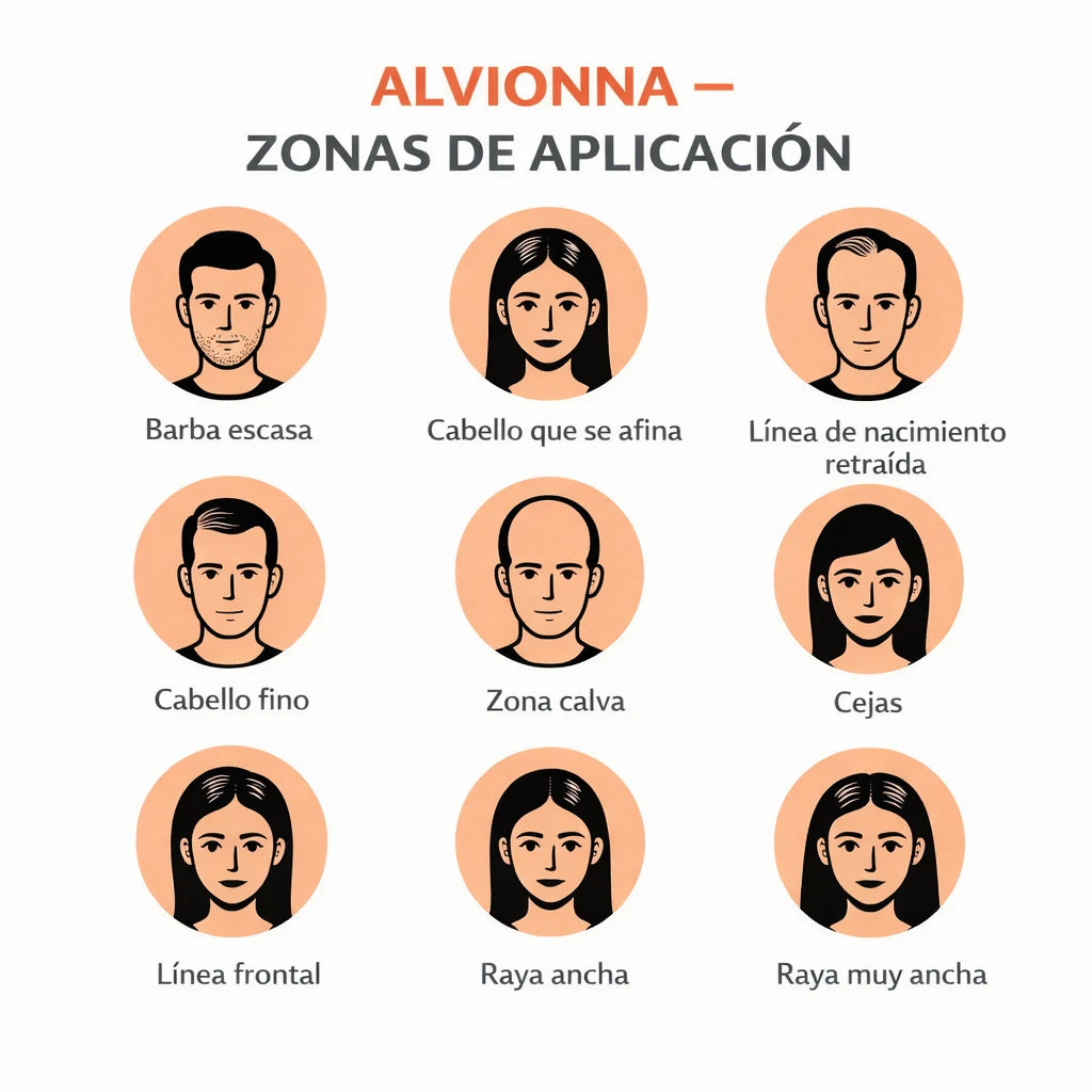 Alvionna – Cubre las raíces en segundos