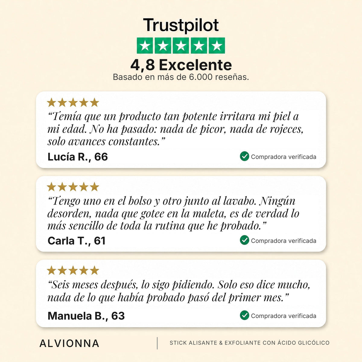 Reseñas verificadas