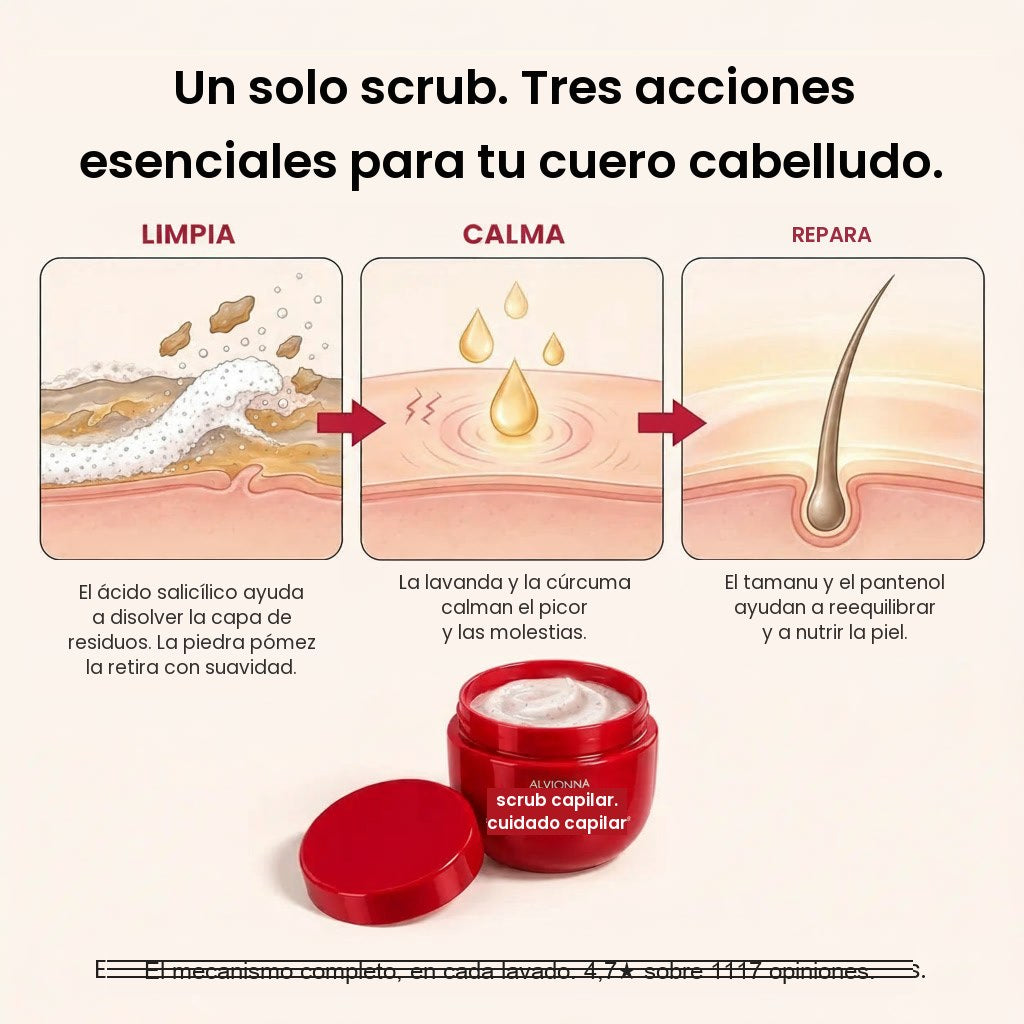 Scrub Tratamiento Hombre Alvionna