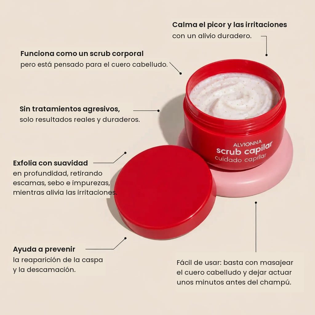 Scrub Tratamiento Hombre Alvionna
