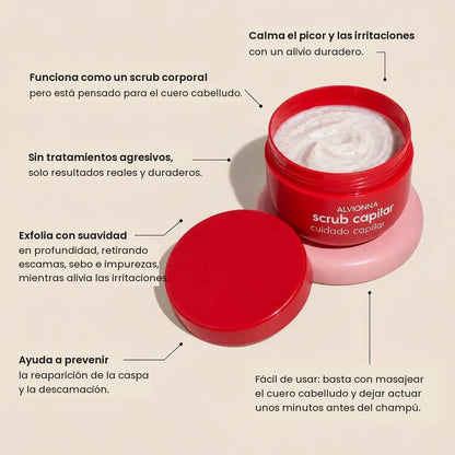 Scrub Tratamiento Hombre Alvionna