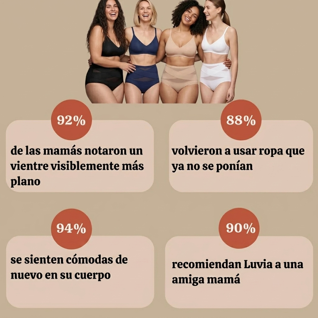 Braga alta moldeadora especial para el posparto
