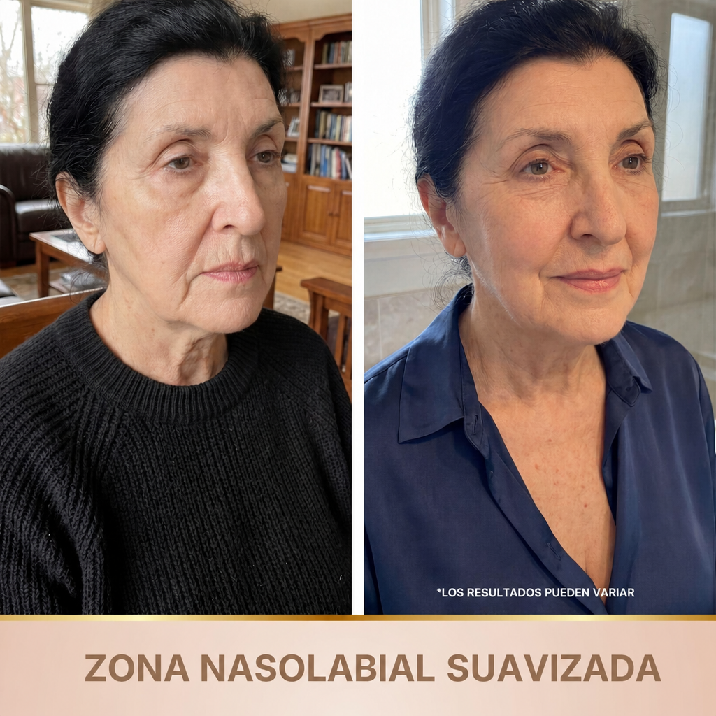 Zona Nasolabial Suavizada